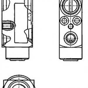 Valvula de expansion  PEUGEOT 306 8UW 351 234-121